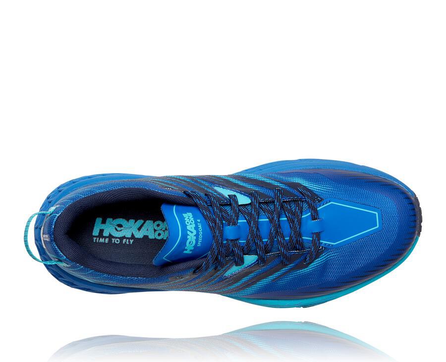 Hoka One One Trailsko Herre - Speedgoat 4 - Blå - 837021GHR